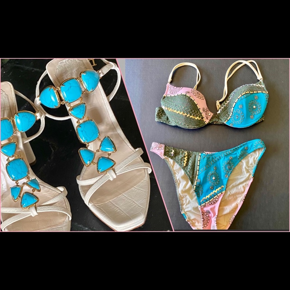 ☀️Poolside Miami Look - Dior Jeweled Heels